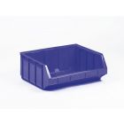 Bac à bec plastique E-line 345/300x406x164 mm taille 4 large, BLEU