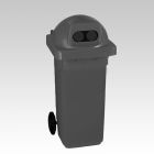 Conteneur poubelle mobile 120l - Jaune - Poubelles & Tri Sélectiffavorable  à acheter dans notre magasin