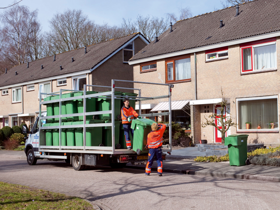 uitzetten containers